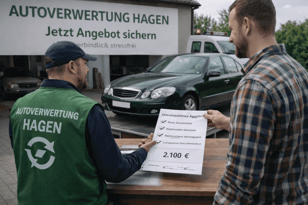 Jetzt Angebot sichern – Ihr direkter Einstieg in die Autoverwertung Ratingen